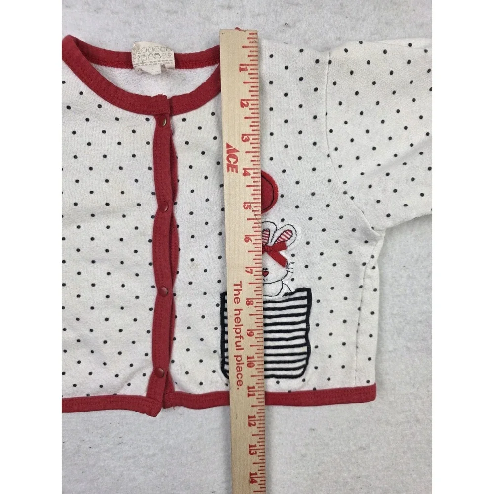 Vintage Peanuts Gang Label Button Shirt‎ Bunny Balloon Toddler Polka Dots Snoopy
